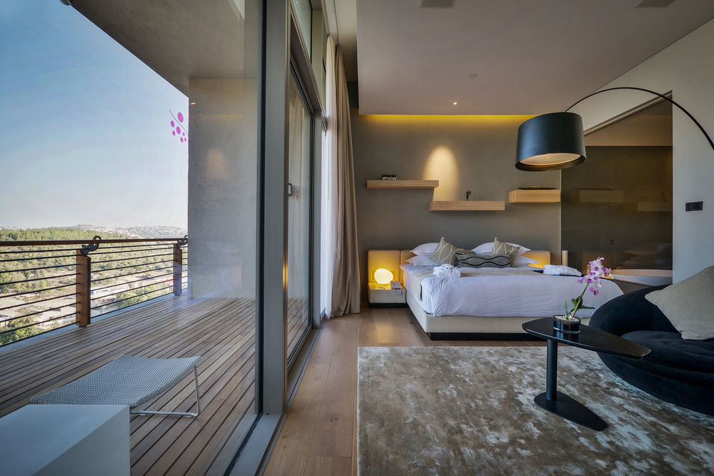 Cramim By Isrotel Exclusive Kiryat Anavim Bagian luar foto A bedroom at the hotel